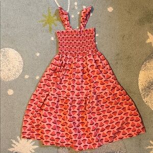 Tea Collection Watermelon Tiered Summer Dress - Size 7